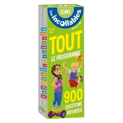 Les incollables CM1 - Tout le programme, 9-10 ans  - 900 questions réponses