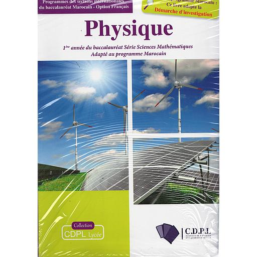 Physique-Chimie 1re Bac Sc/Maths 1/2