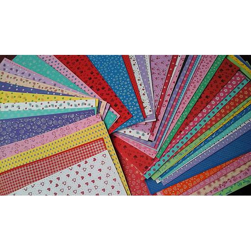 papier mousse paillette - A4 Avec Motifs