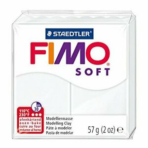 Pâte à Modeler Fimo Soft 57G Blanc