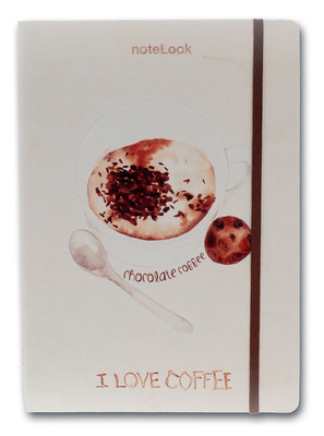 Carnet NoteLook A5 I Love Chocolate Coffee Uni