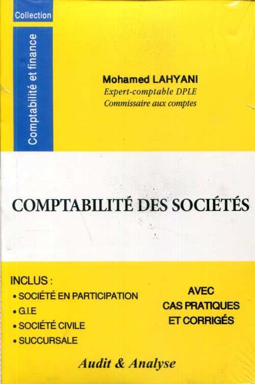 Comptabilité des sociétés