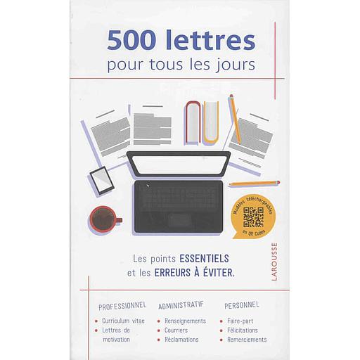 500 lettres pour tous les jours