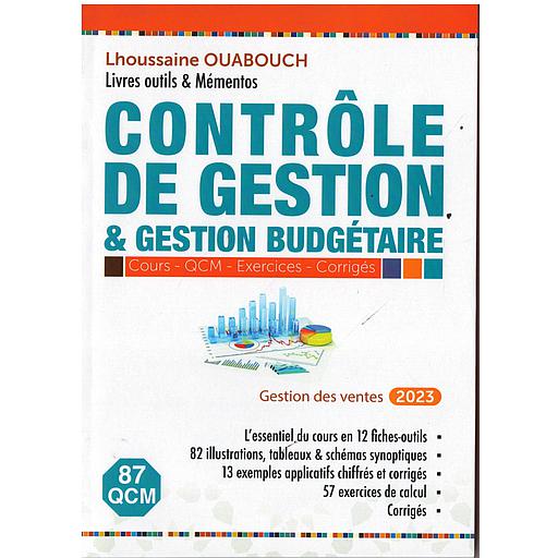 Contrôle de gestion &amp; gestion budgétaire  : Gestion des ventes