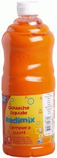 Peinture Gouache Lefranc Bourgeois - 1L - Orange
