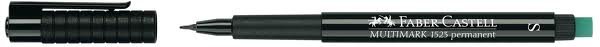 Marqueur Permanent Faber-Castell Noir Pointe Fine S 1523