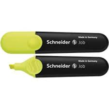 Surligneur fluorescent Schneider Job 150  - Jaune - Unité