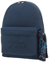 Sac à dos Polo + Scarf Bleu Marin