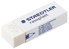 Gomme Rasoplast Blanche