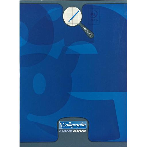Cahier Piqué 17*22 32P 90G DL3mm Rèf 108705