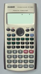 Calculatrice Casio FC-1OOV Financière