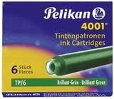 Cartouche d'encre Pelikan  - Vert - Petite - Etui de 6