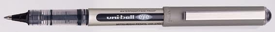 Stylo Roller Uni Ball Eye Encre liquide Noir