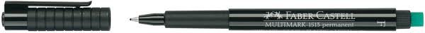 Marqueur Permanent Faber Castel Pointe Moyenne Noir F