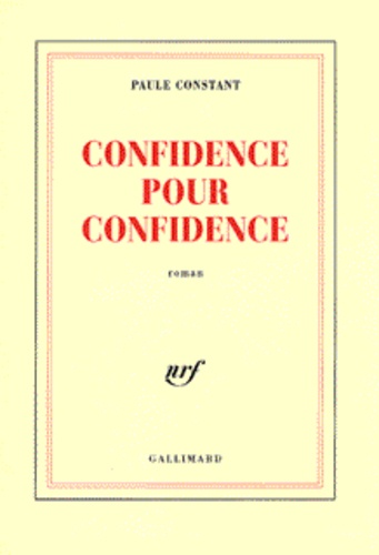 Confidence pour confidence