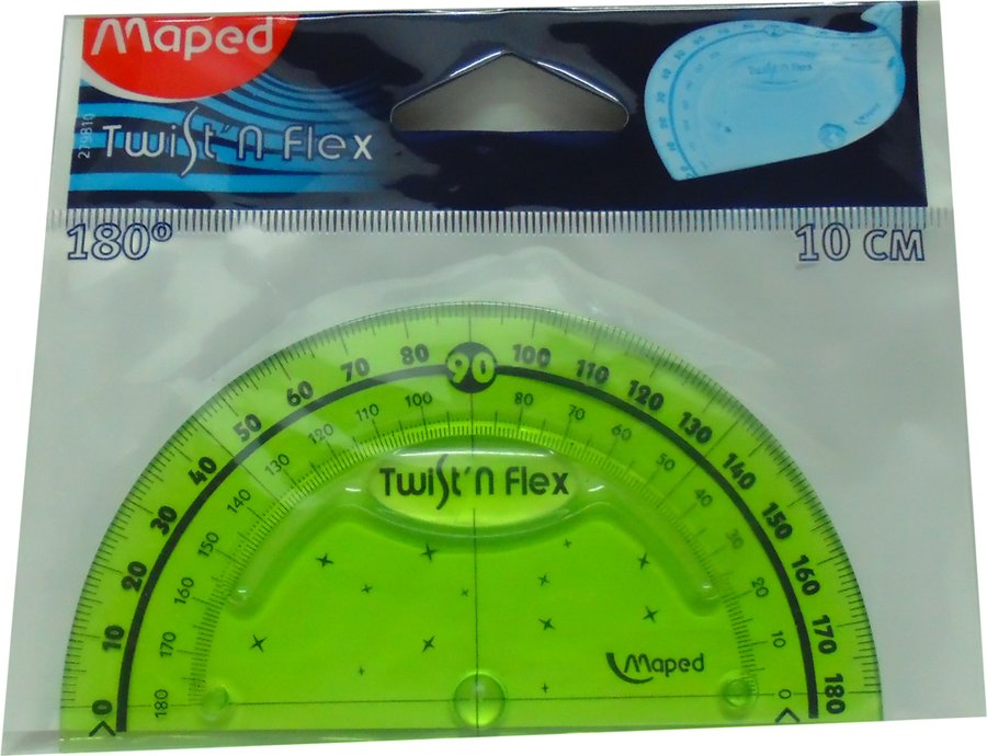 Rapporteur Twist'n flex  - 180° - 10cm