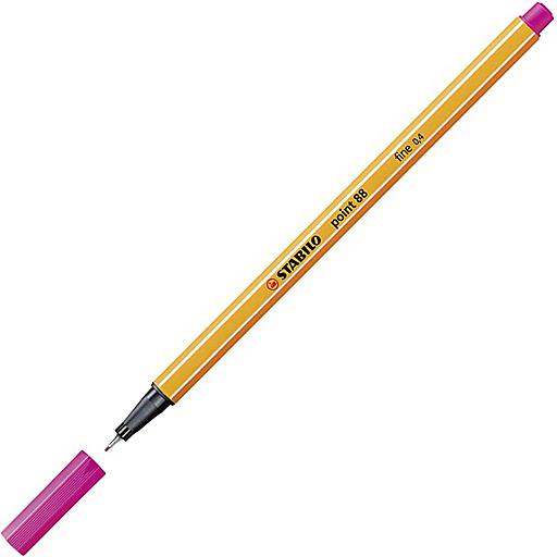 Stylo Feutre - Point 88/56 - Pointe Fine - 0.4mm - Rose