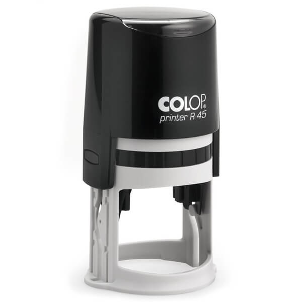 Cachet Colop R45 Noir 50mm