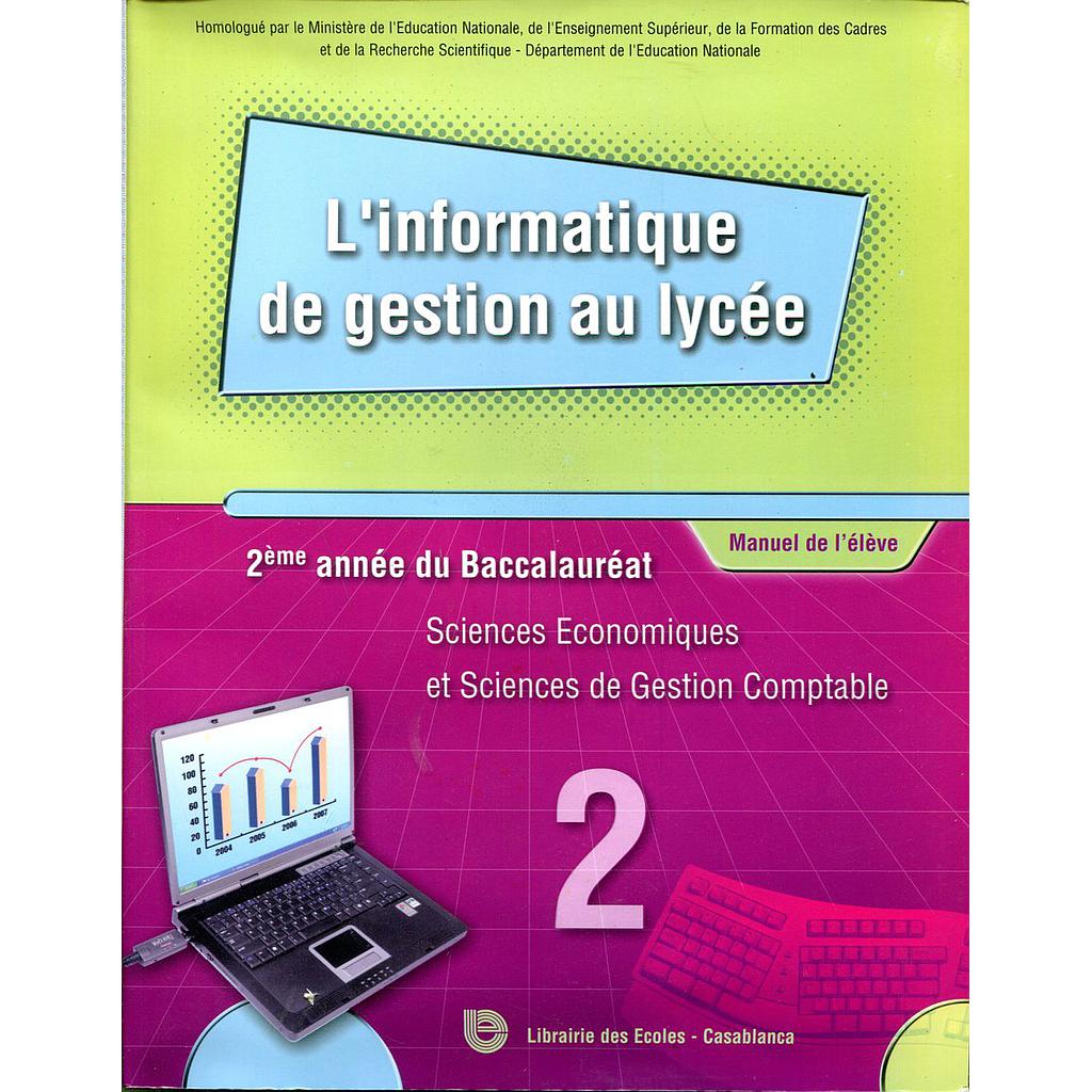 L'informatique de gestion au lycée 2 Bac