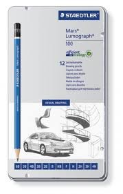 Paquet de 12 Crayon à Dessin Stadler Mars Lumograph