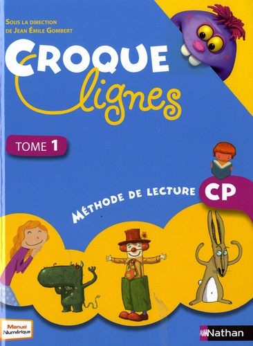 Croque-lignes CP Manuel - Tome 1