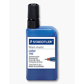 Encre de Chine Staedtler Marsmatic  - bleu