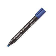 Marqueur Permanent Pointe Biseau Staedtler Bleu