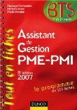 Assistant de Gestion PME-PMI BTS 1e et 2e années