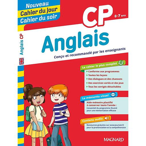 Cahier du jour/Cahier du soir Anglais CP + mémento