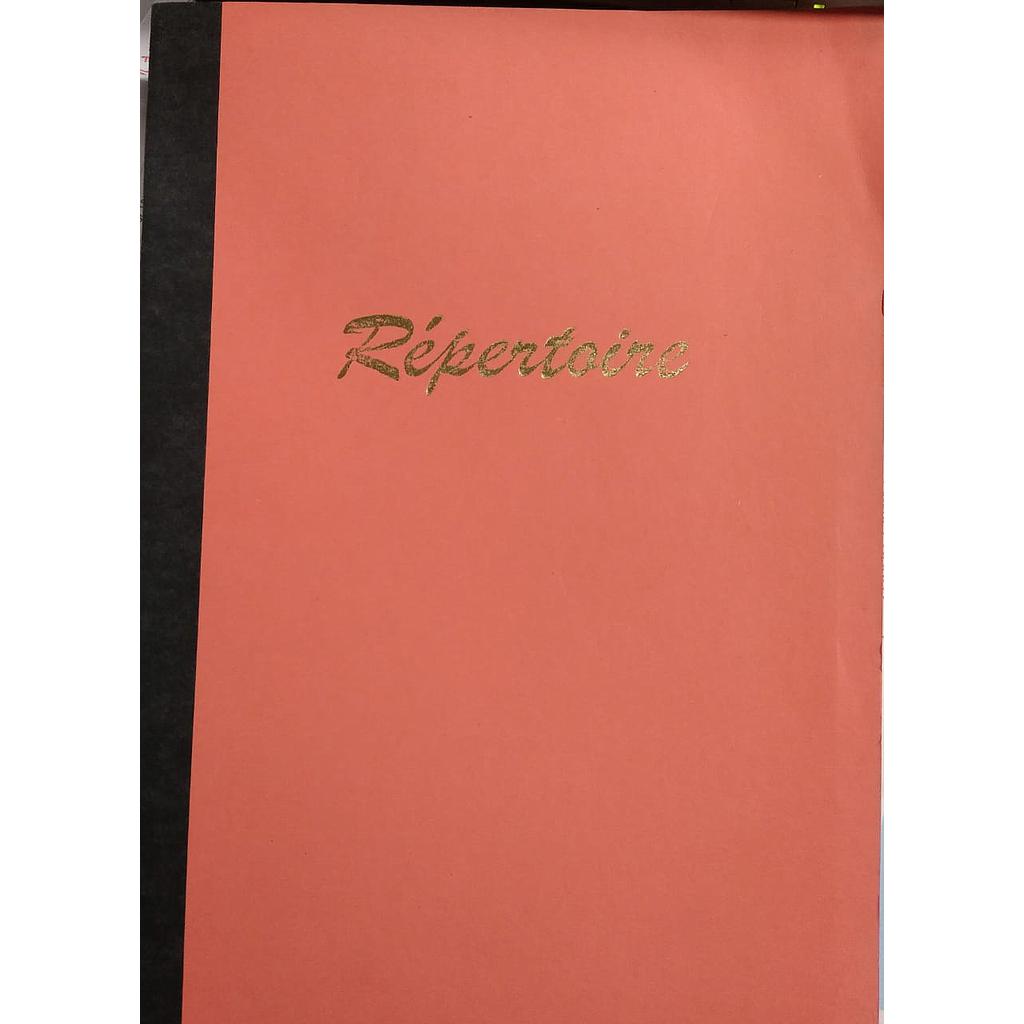 Répertoire Safir - 21 x 29,7