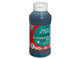 Encre à L'eau Dessin Rouge Primaire