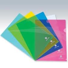 Chemise coin ouverte Atlas  - Transparent Plastique A4