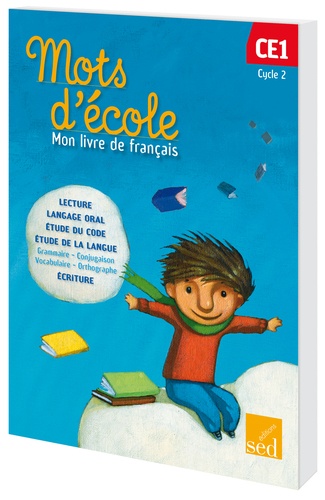 Mots d'école CE1 - Mon livre de français - Manuel