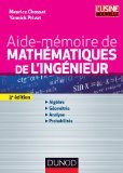 Aide-mémoire de mathématiques de l'ingénieur - 3ème édition