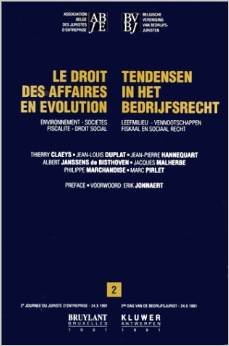 Le droit des affaires en évolution T1