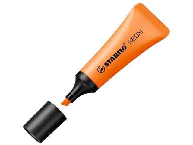 Surligneur STABILO Neon - Orange