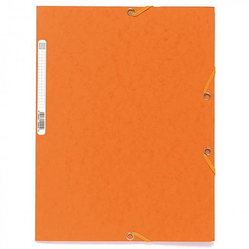 Chemise à Rabat A4 Cartonnée Orange