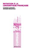 Initiation à la linguistique Française