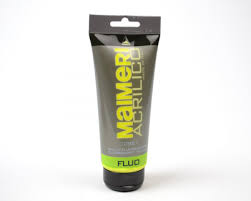 Peinture Acrylique 200ml Jaune Fluorescent - 095