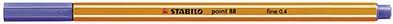 Stylo Feutre - Point 88/55 - Pointe Fine - 0.4mm - Violet