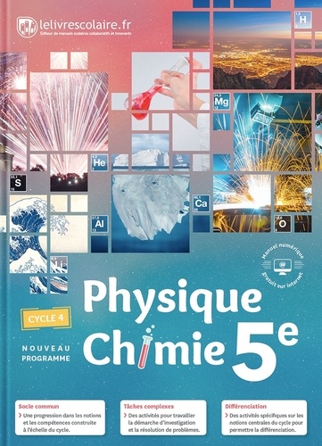Physique-Chimie 5e Manuel 2017