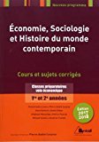 Economie, sociologie, histoire du monde contemporain 2017-2018
