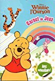 WINNIE L'OURSON - carnet de jeux - avec autocollants