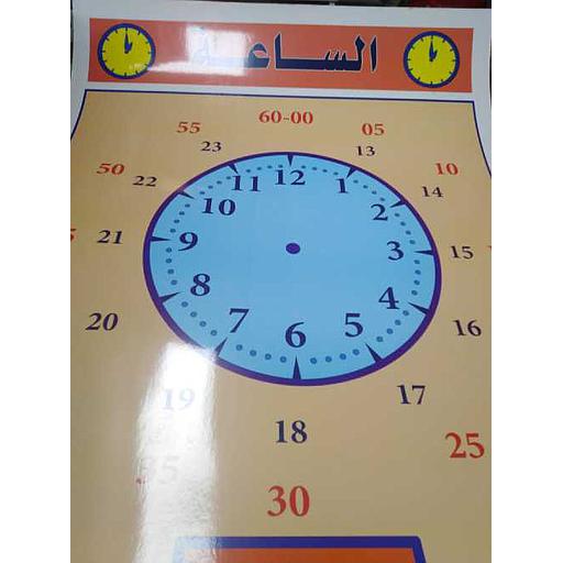 صويرات تعليمية الساعة