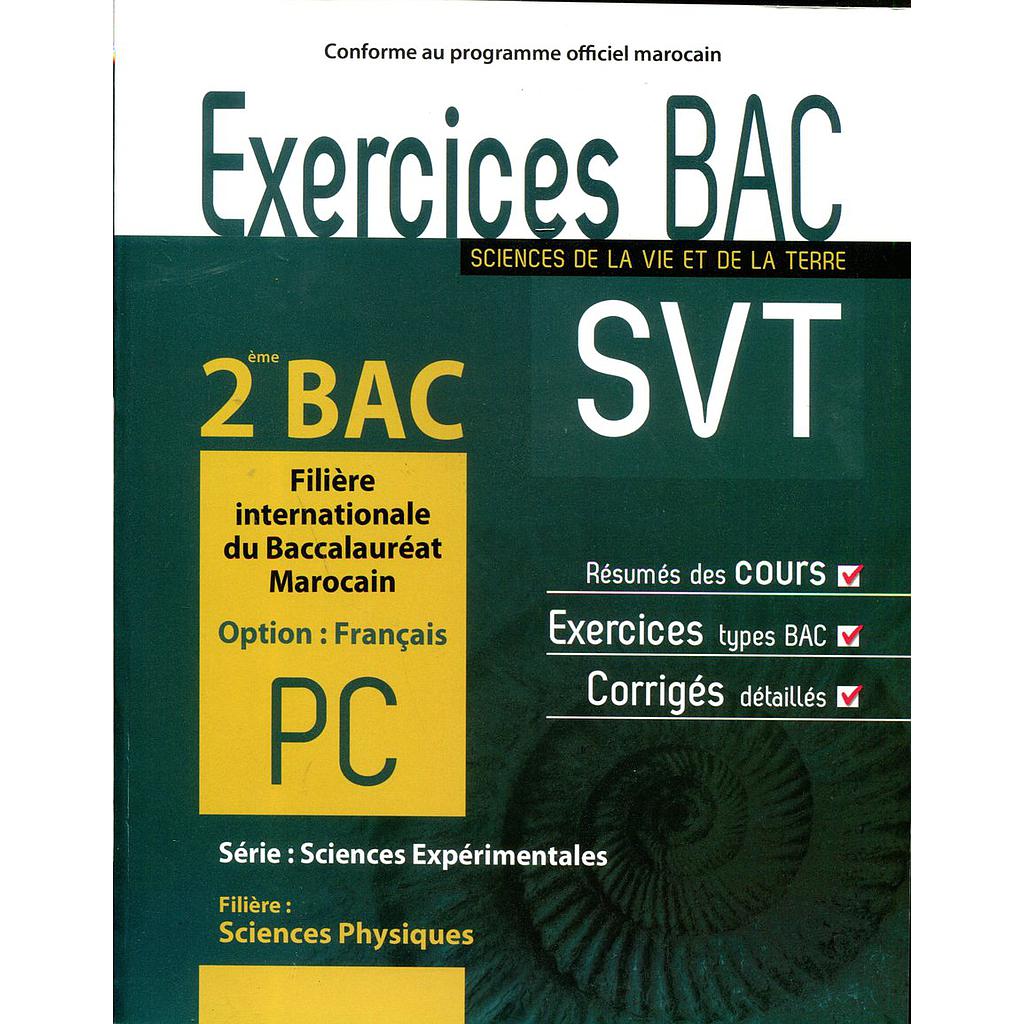 Exercice Bac 2 Bac SVT SC EXP Pc
