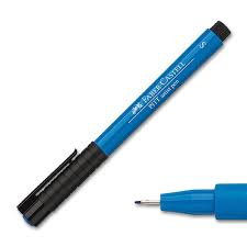 Stylo Feutre Pitt Artist Pen Bleu S