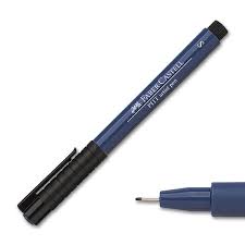 Stylo Feutre Pitt Artist Pen Bleu S