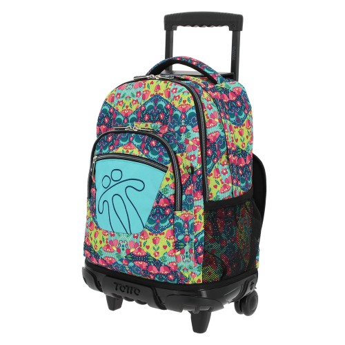 Cartable à roulette 3 compartiments