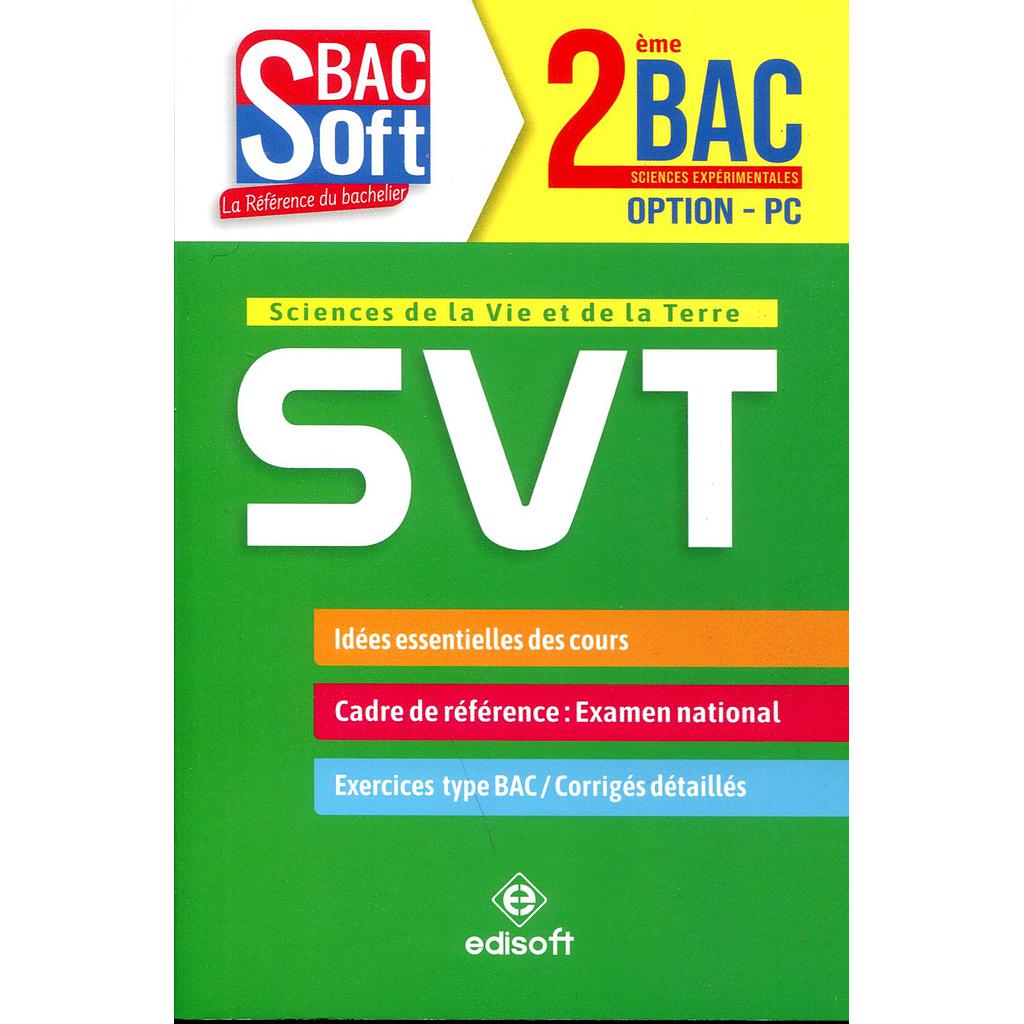 Soft BAC SVT 2ème BAC - Option PC
