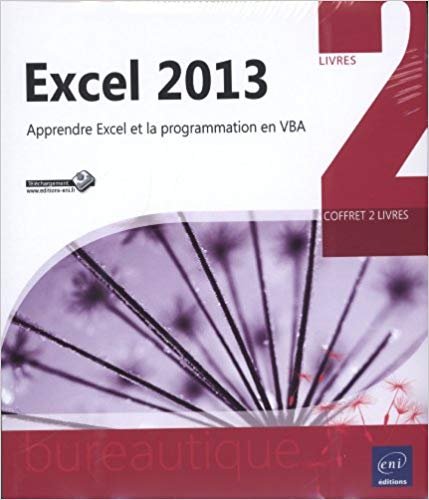 Excel 2013 - Coffret de 2 livres - Apprendre Excel et la programmation en VBA